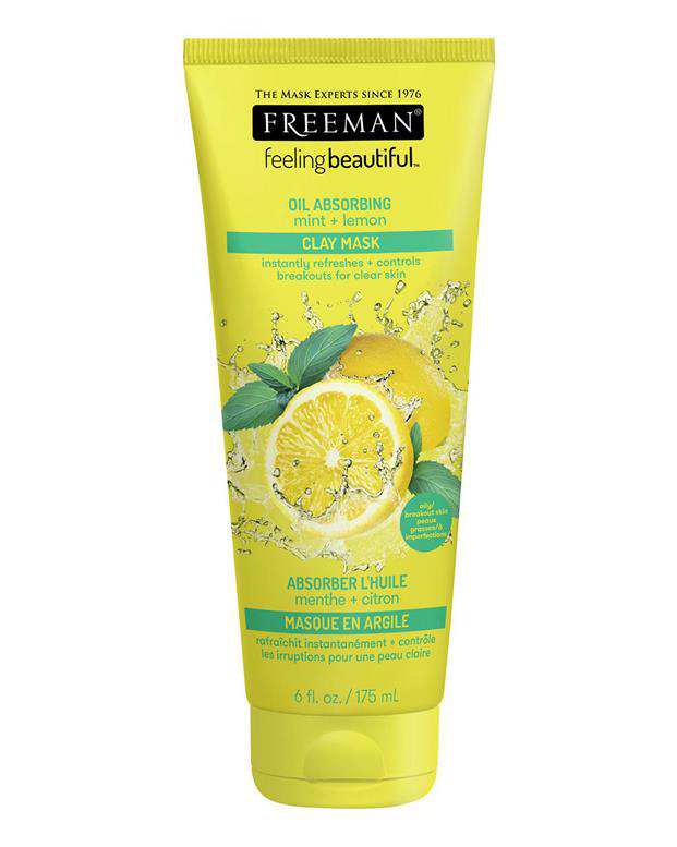 ماسک صورت خاک رسی نعناع و لیمو 175ml فری من